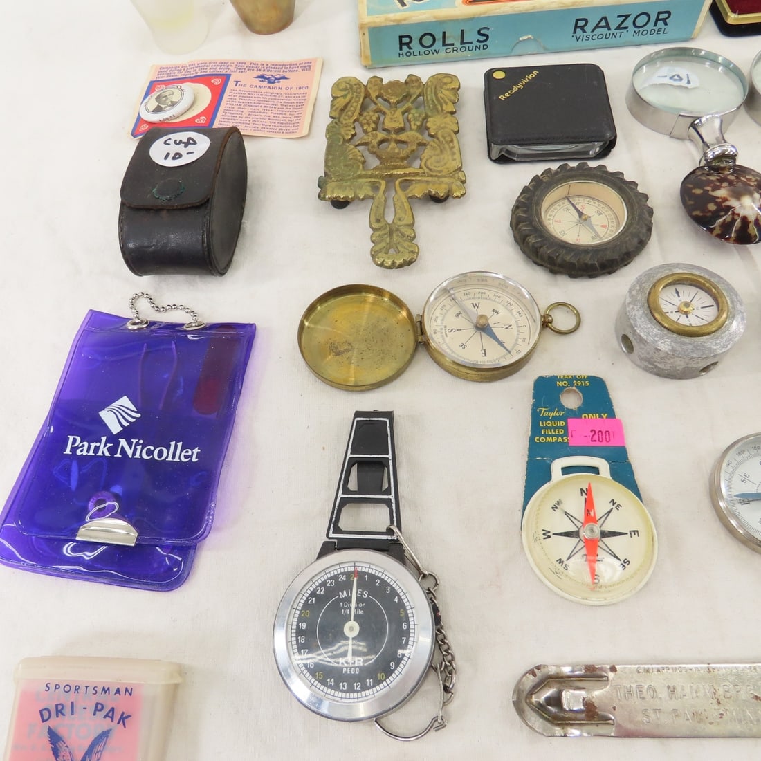 Compasses, Magnifiers, Wooden Nickels & More - 5