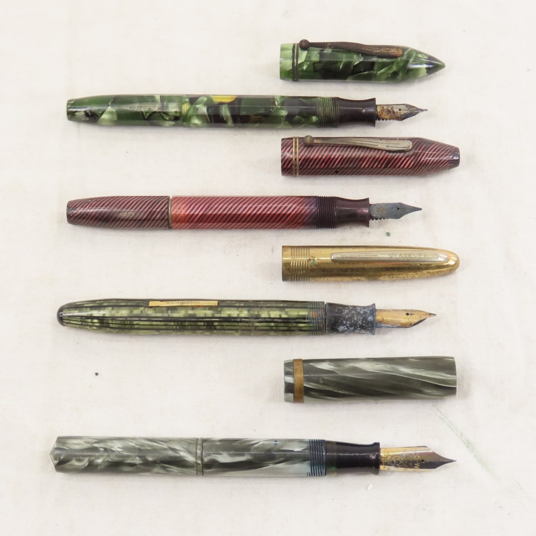 Vintage Fountain Pens, Stag Container & more - 11