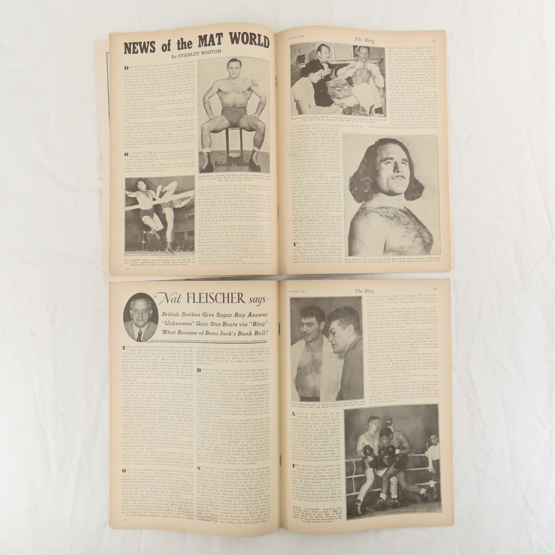 10 1951 The Ring Boxing Magazines - 3