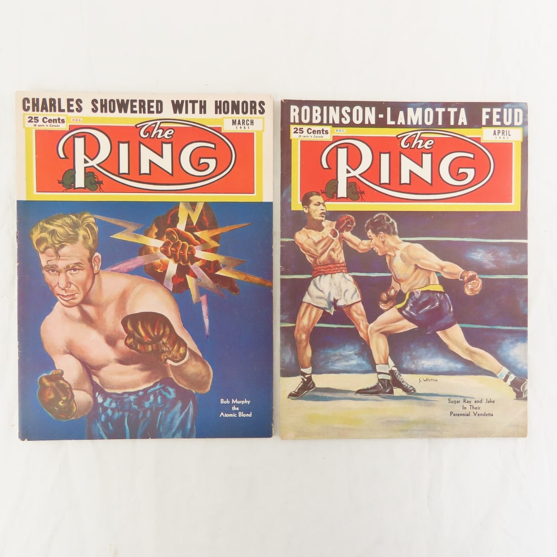 10 1951 The Ring Boxing Magazines - 5