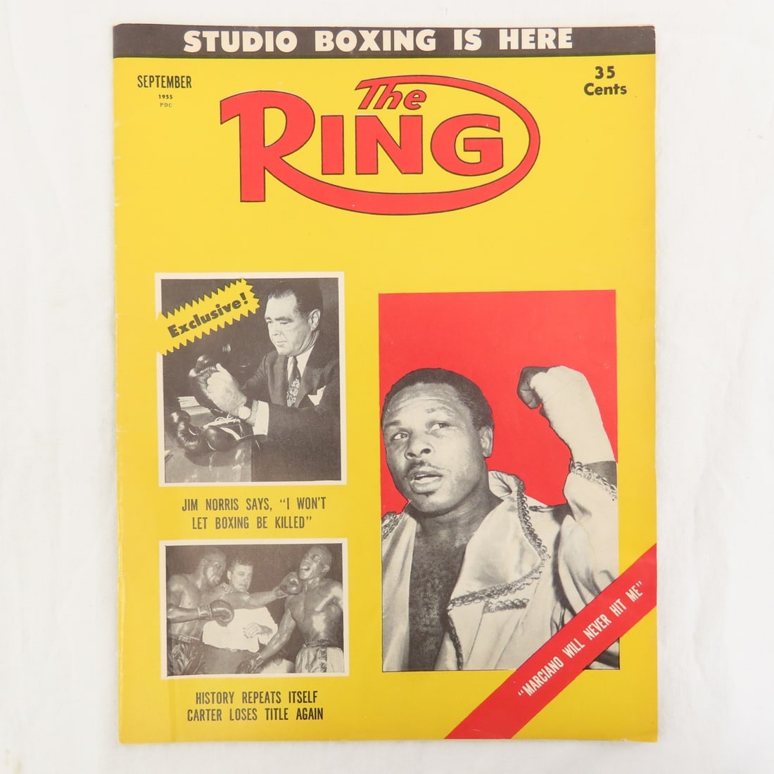 4 1950's The Ring Boxing Magazines - 2