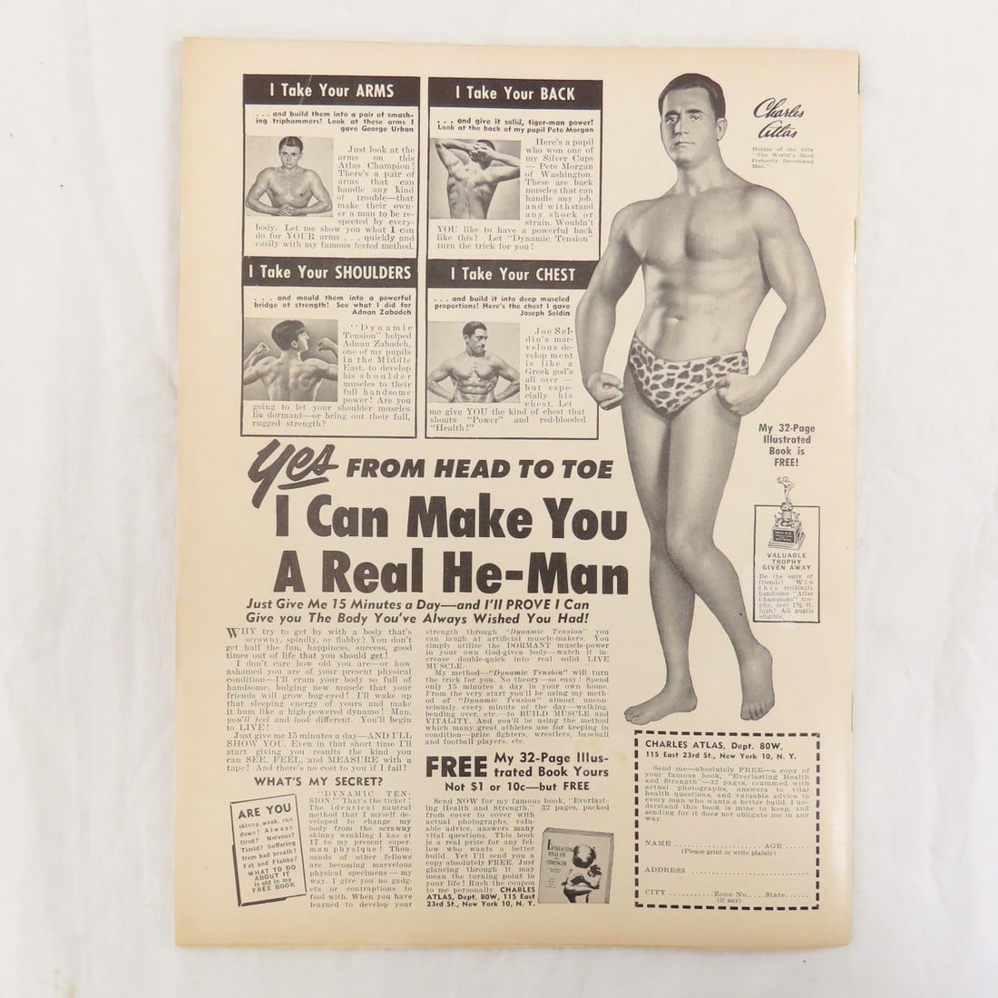 4 1950's The Ring Boxing Magazines - 4
