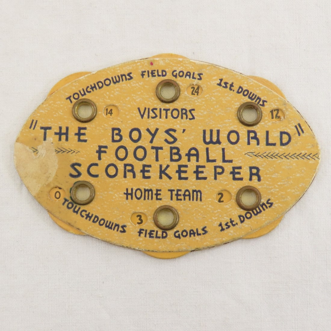 3 Vintage Baseball & Football Score Keepers - 2