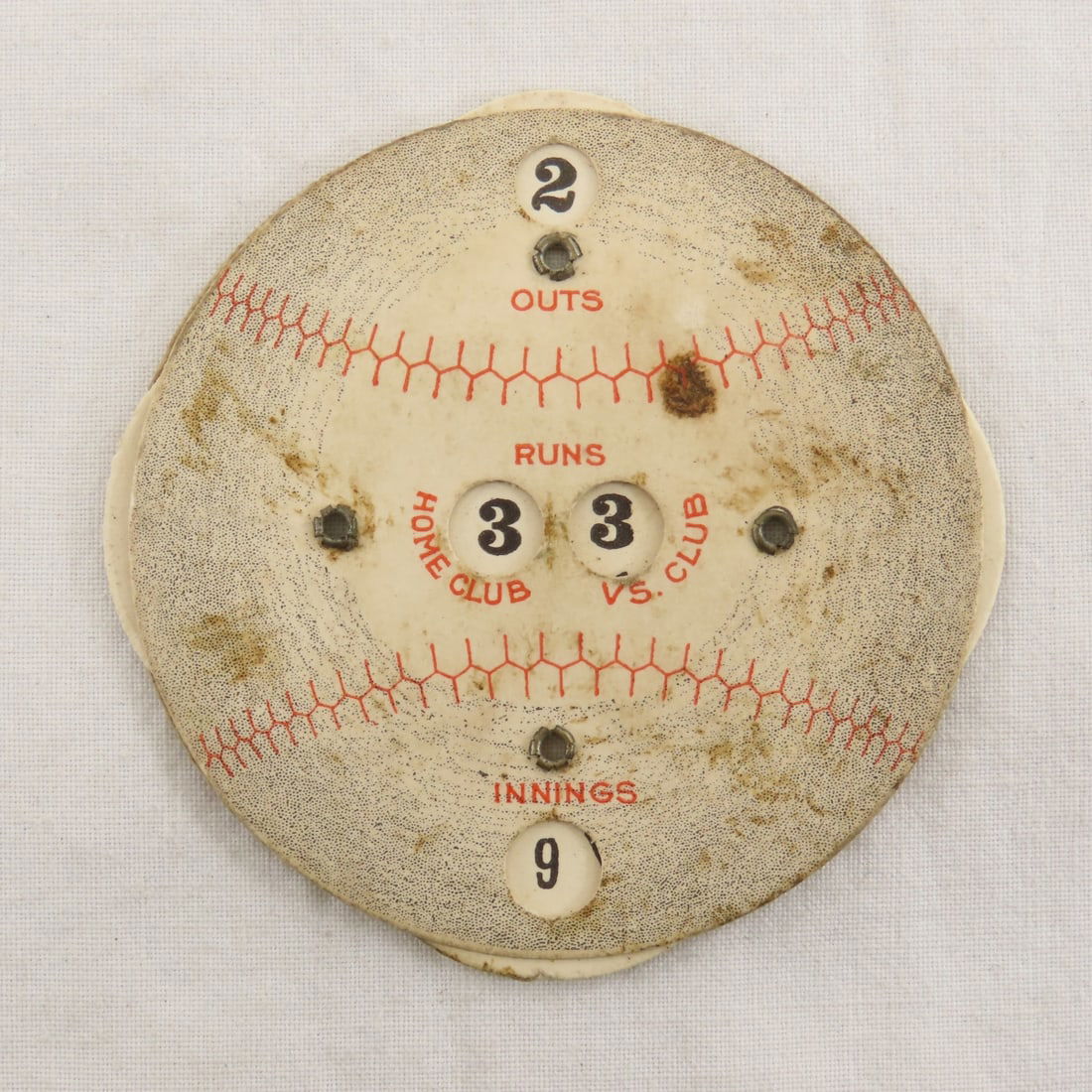 3 Vintage Baseball & Football Score Keepers - 6
