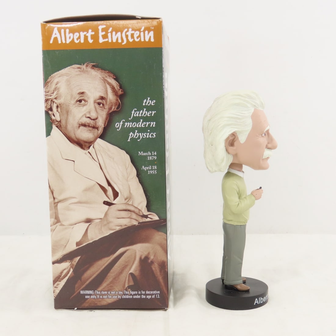 Roosevelt, Edison & Einstein Bobble Head Nodders - 11