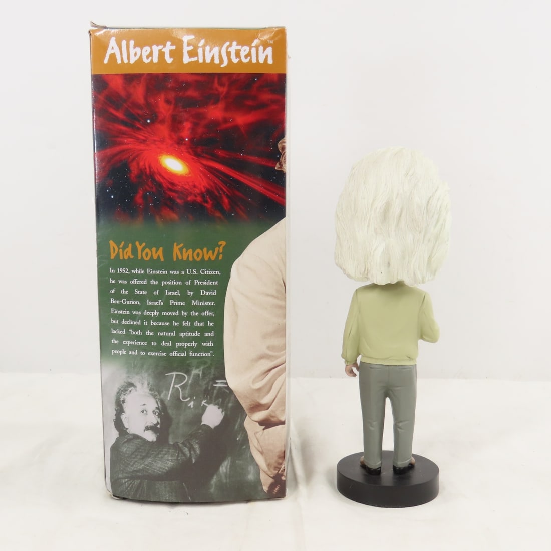 Roosevelt, Edison & Einstein Bobble Head Nodders - 12