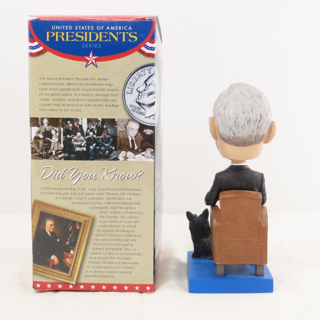 Roosevelt, Edison & Einstein Bobble Head Nodders - 16