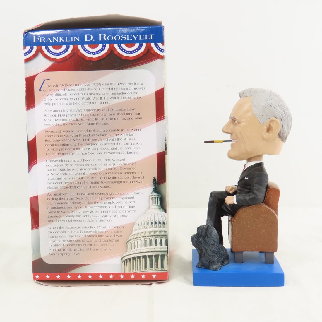 Roosevelt, Edison & Einstein Bobble Head Nodders - 17