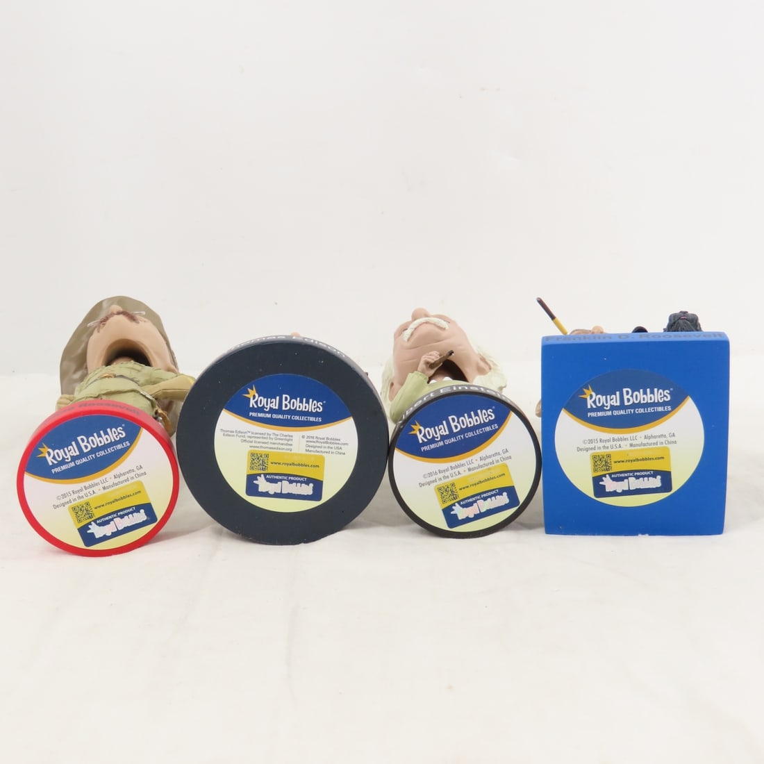 Roosevelt, Edison & Einstein Bobble Head Nodders - 18