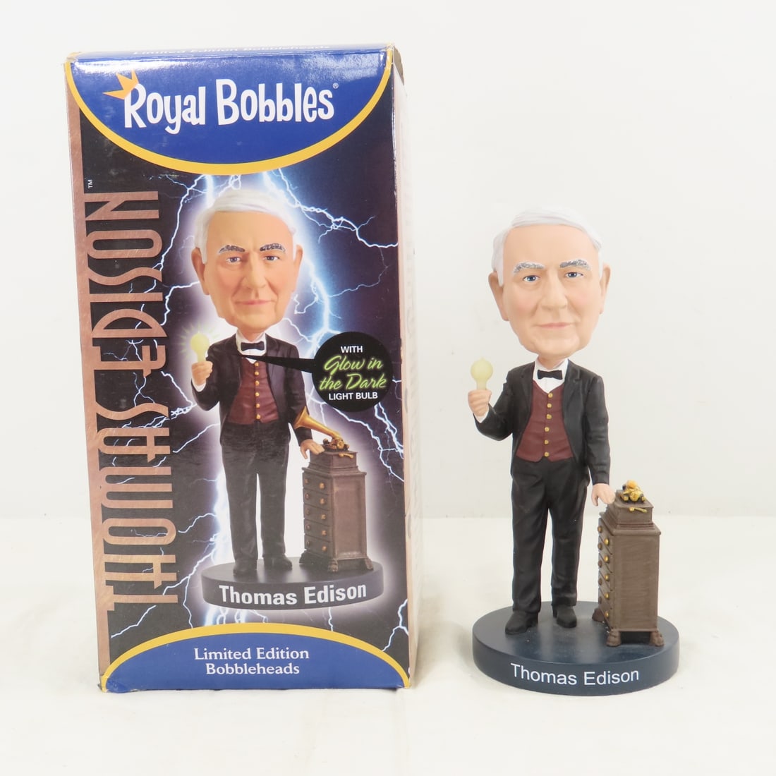 Roosevelt, Edison & Einstein Bobble Head Nodders - 6
