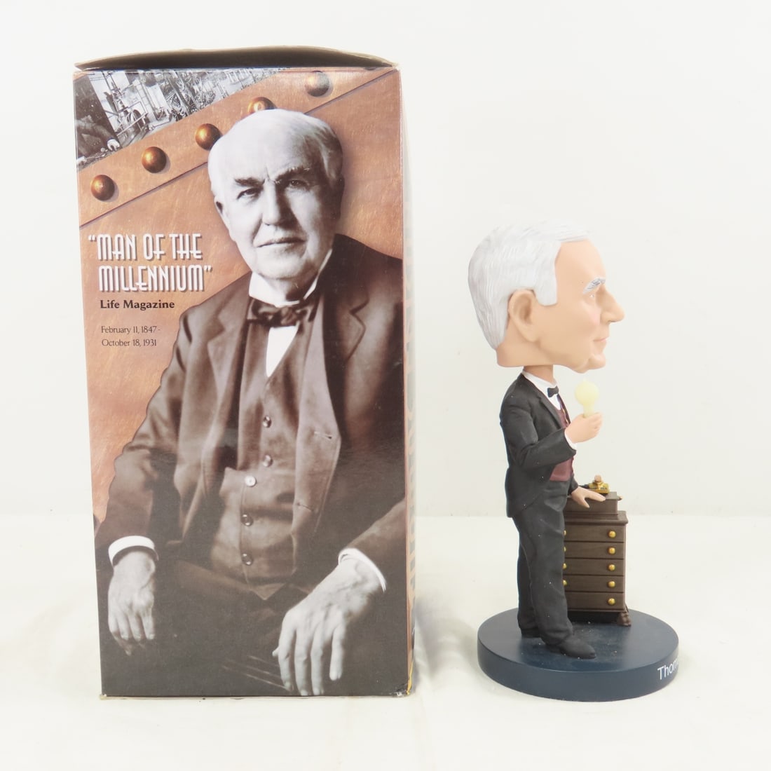 Roosevelt, Edison & Einstein Bobble Head Nodders - 7