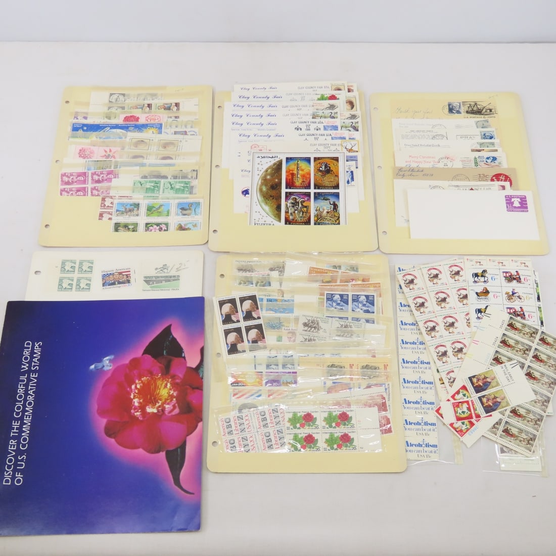 US Mint Stamps, Plate Blocks, Full Sheets (1 of 20)