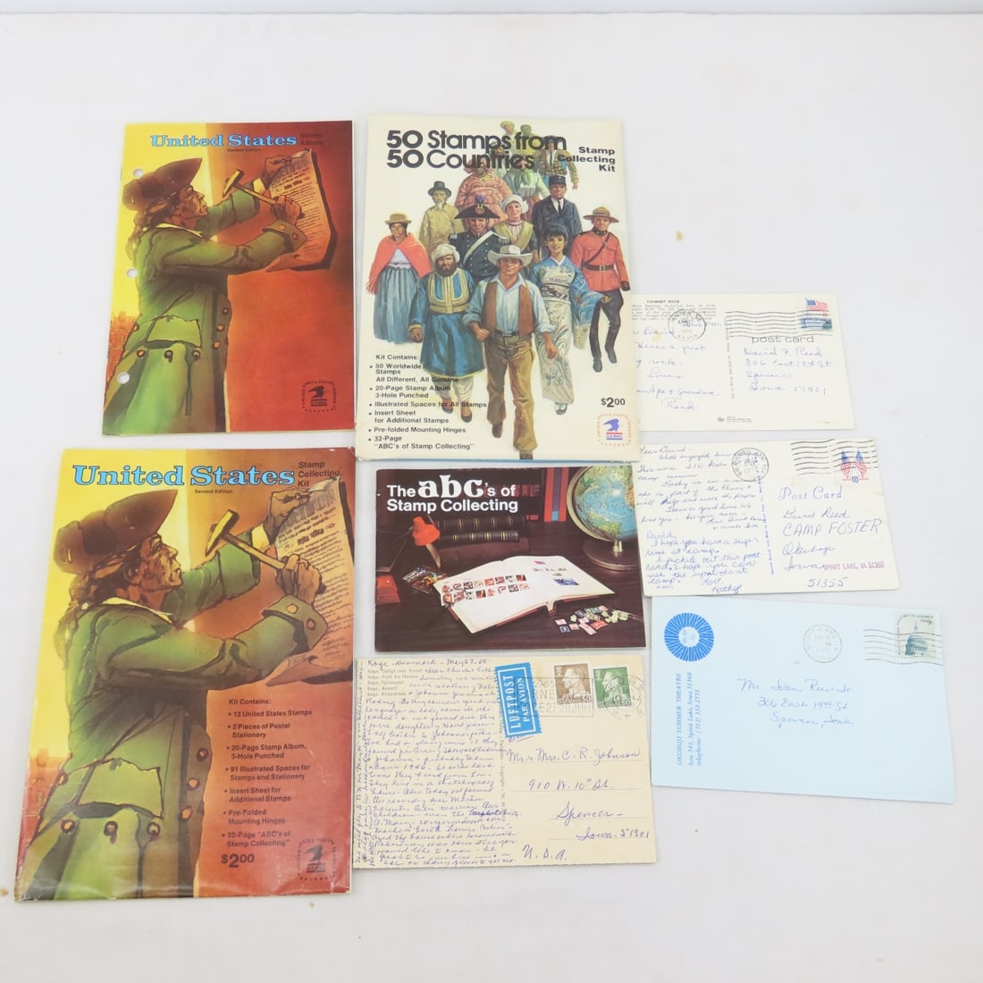 US & Foreign Stamps & Books, Postcards & More - 15