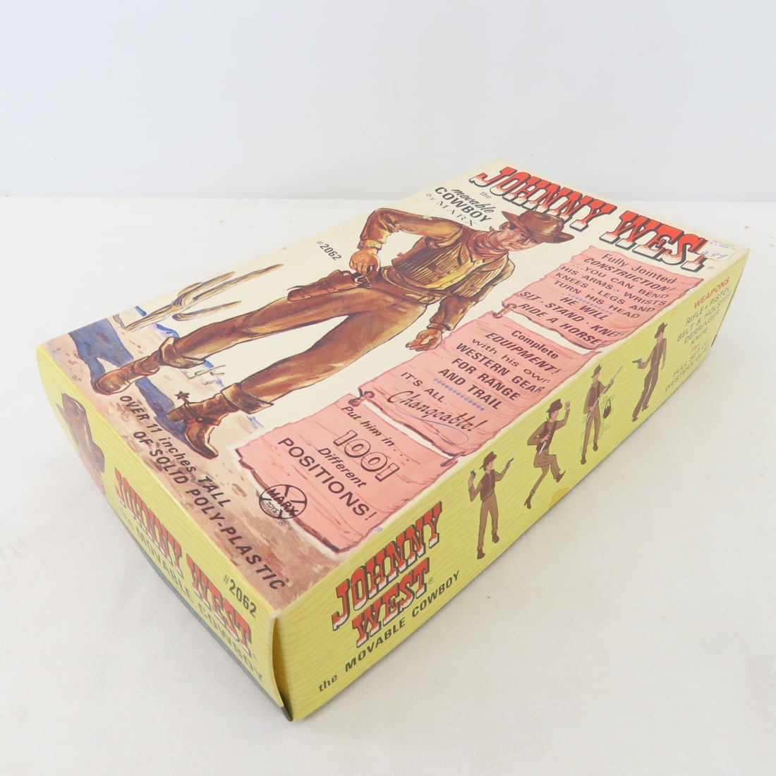 Marx Johnny West x2, Daniel Boone, Cherokee - 10