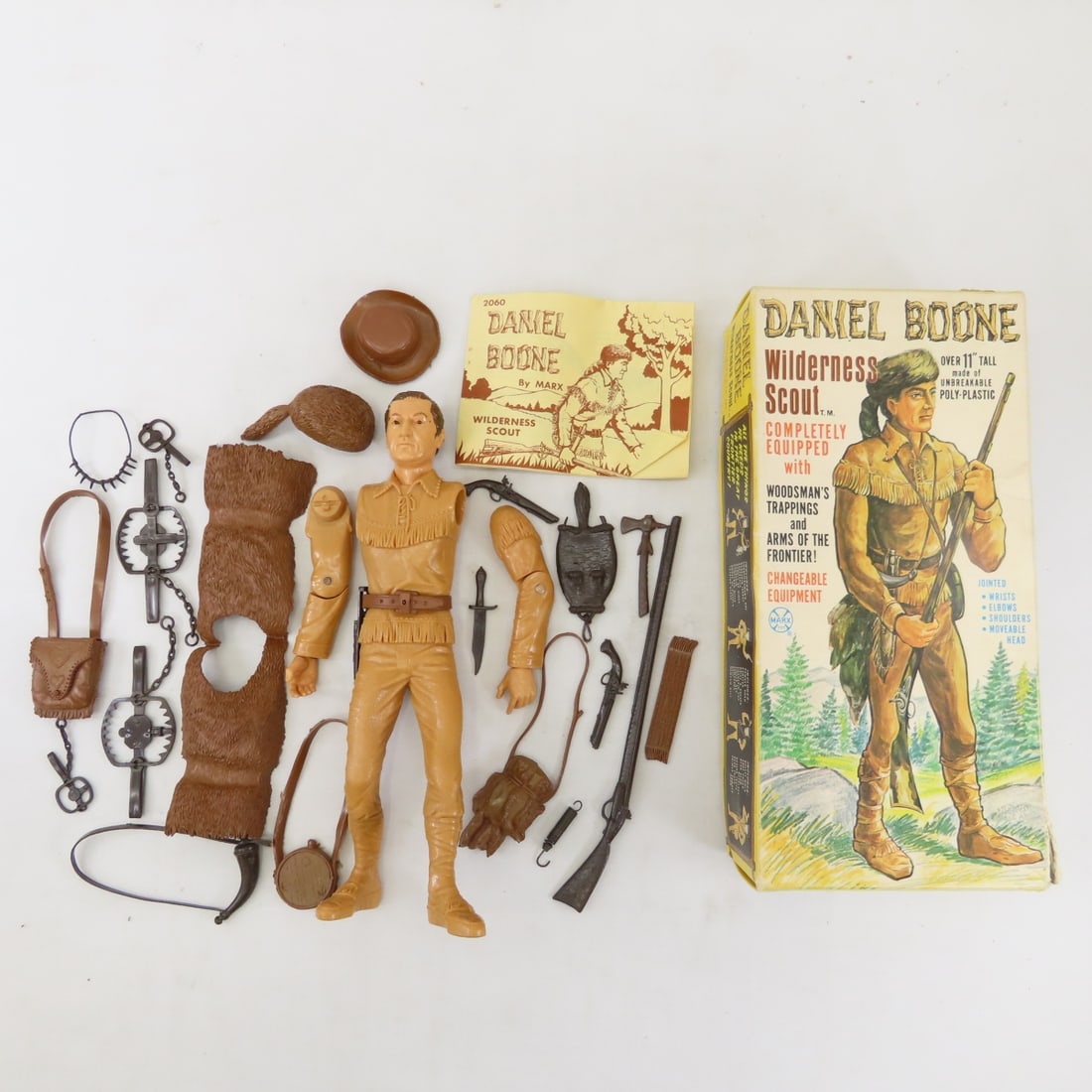 Marx Johnny West x2, Daniel Boone, Cherokee - 11