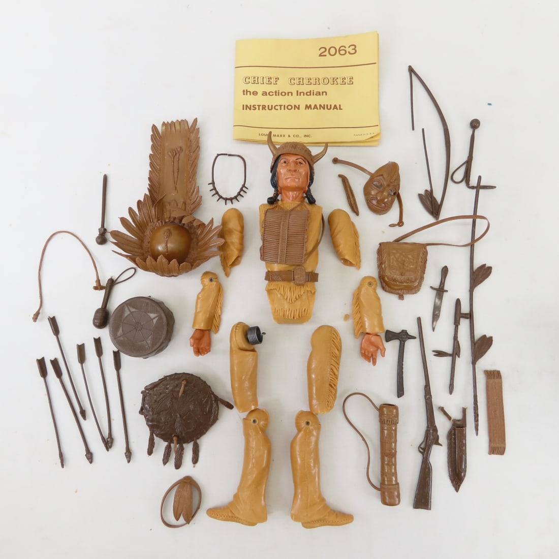 Marx Johnny West x2, Daniel Boone, Cherokee - 6