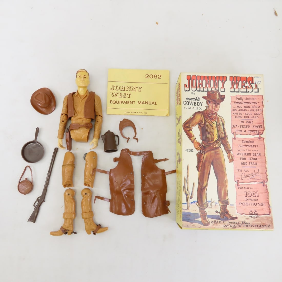 Marx Johnny West x2, Daniel Boone, Cherokee - 8