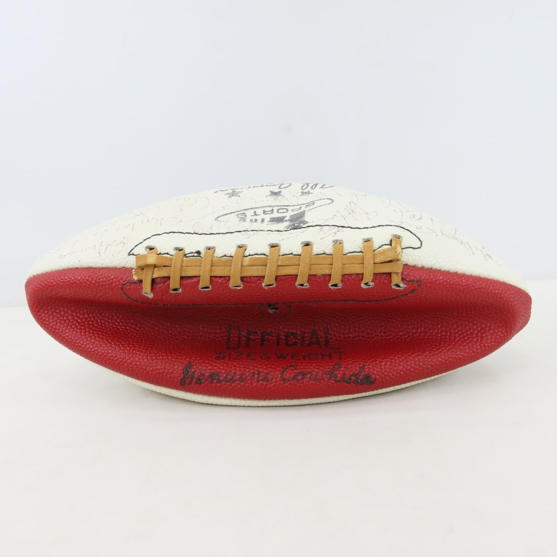 1972 MN Vikings Team Signed Football - 10