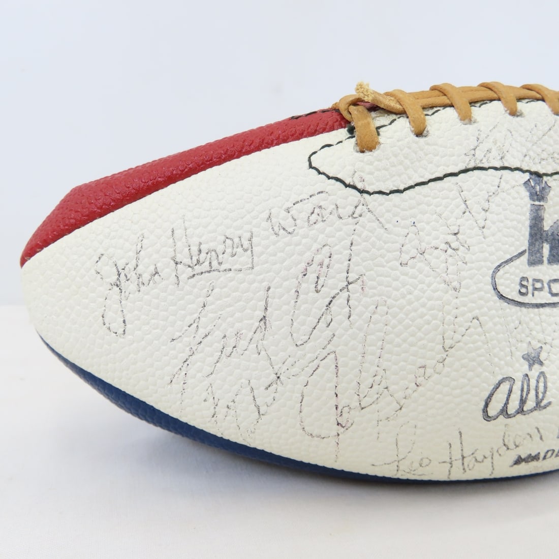 1972 MN Vikings Team Signed Football - 3