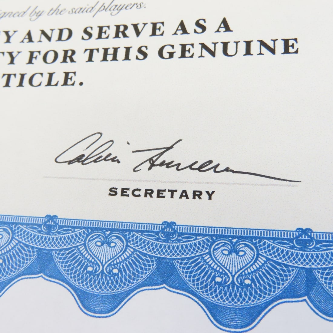 Joe DiMaggio And Mickey Mantle Autographed Photo - 8