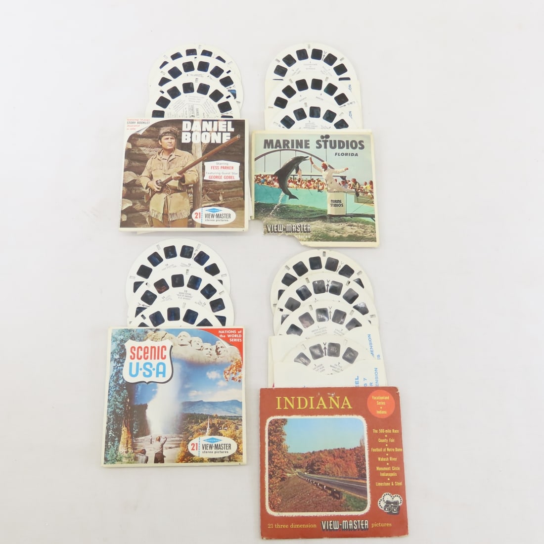 Vintage ViewMaster & Reels, TruVue viewer & slides - 3