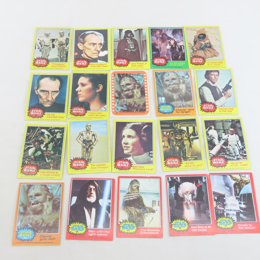 Vintage Star Wars Trading Cards - 10