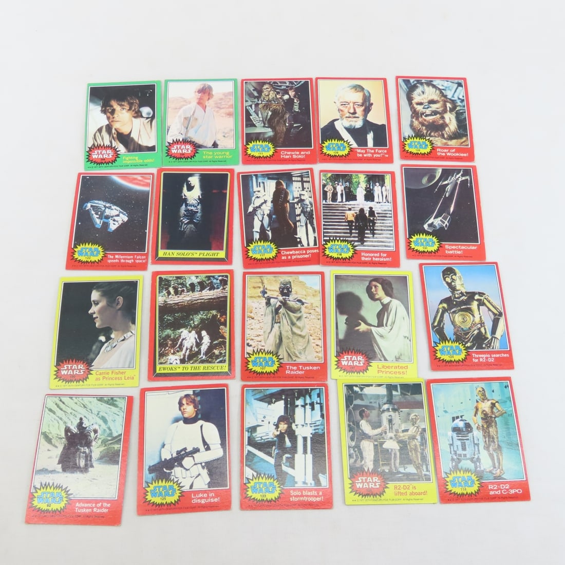 Vintage Star Wars Trading Cards - 9