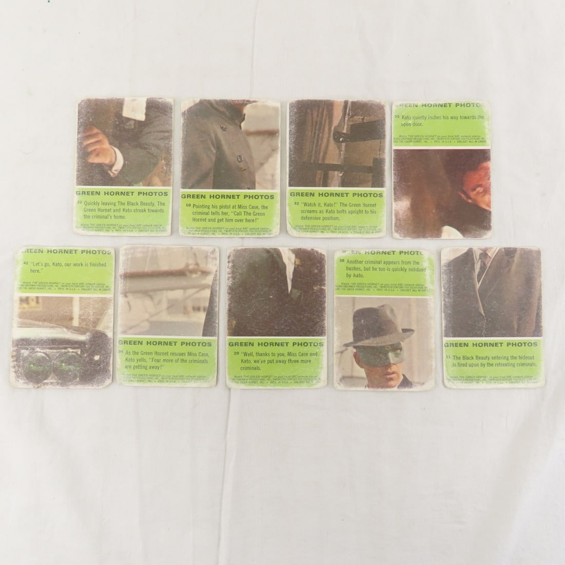 55 1966 Batman Trading Cards & 7 Green Lantern - 11