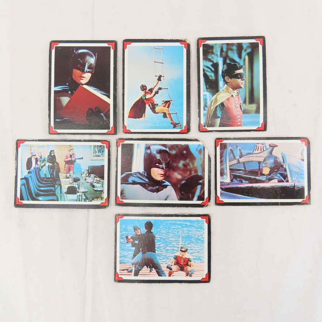 55 1966 Batman Trading Cards & 7 Green Lantern - 2