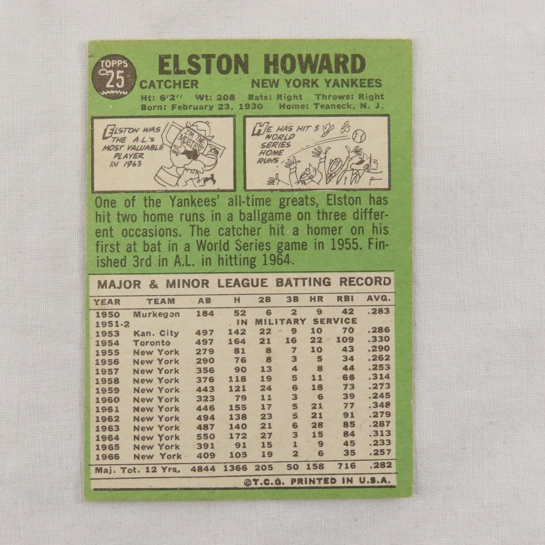 6 1967 Topps Baseball Cards Willie Mays & more - 13