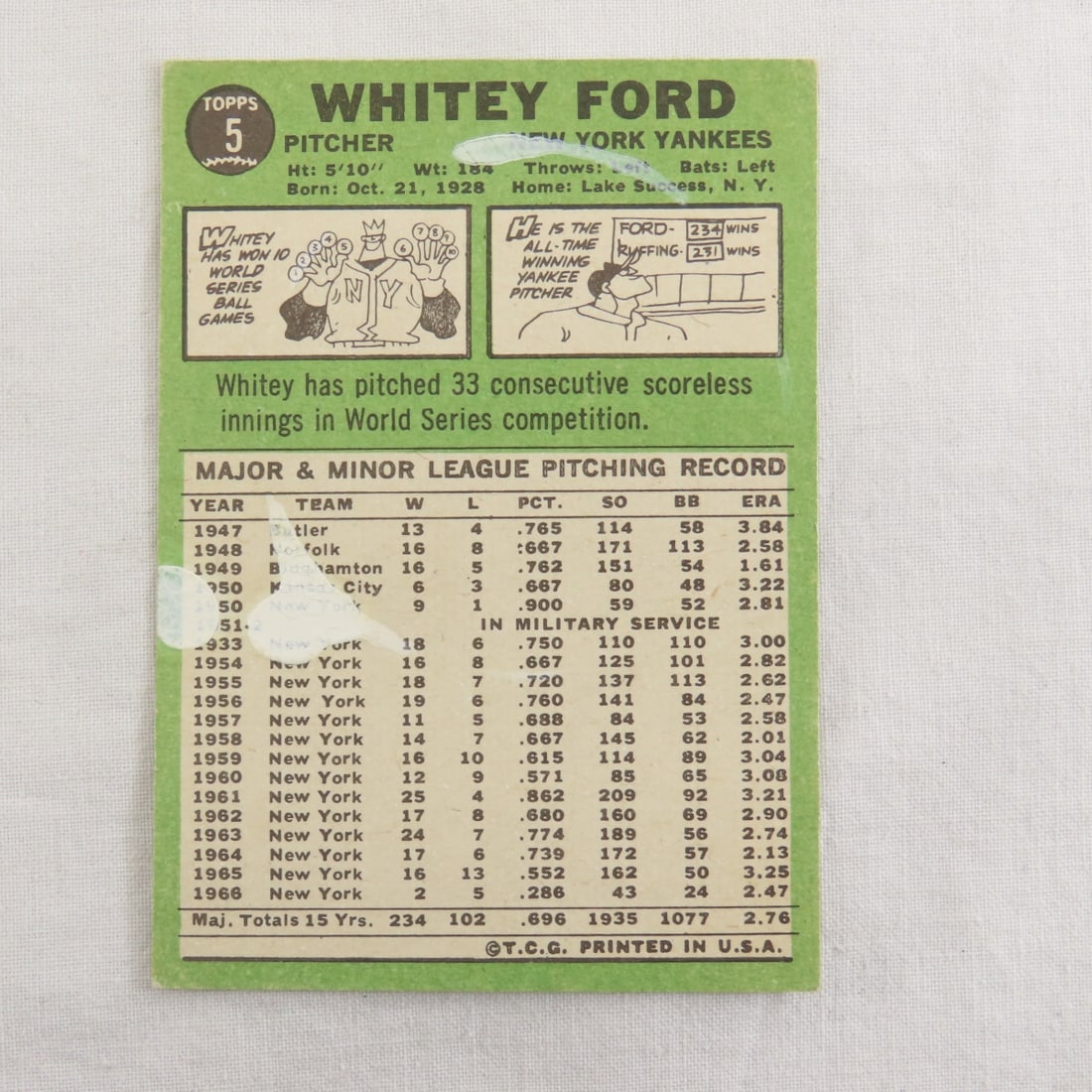 6 1967 Topps Baseball Cards Willie Mays & more - 3