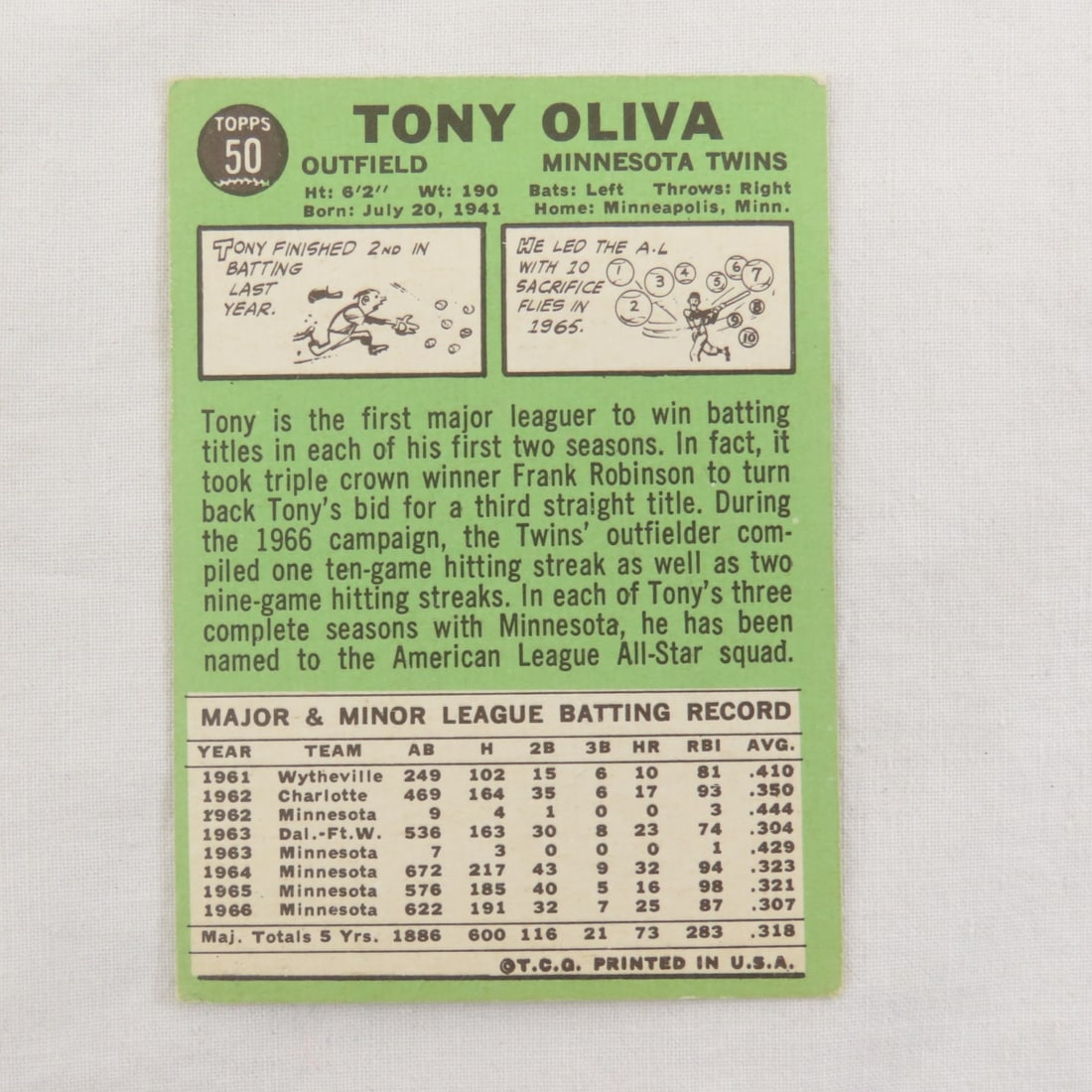 6 1967 Topps Baseball Cards Willie Mays & more - 9