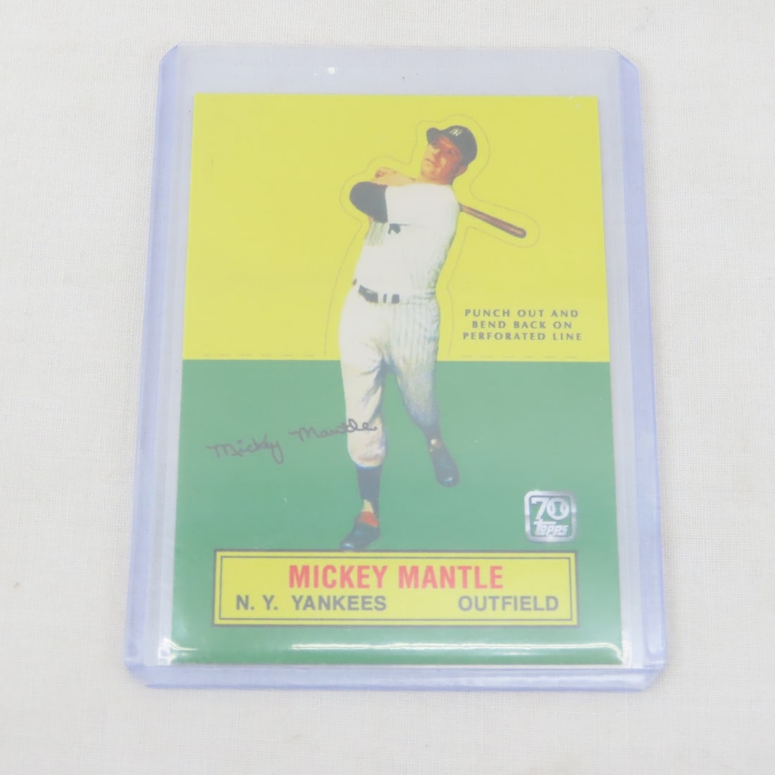 10 Topps Mickey Mantle Insert Cards - 16