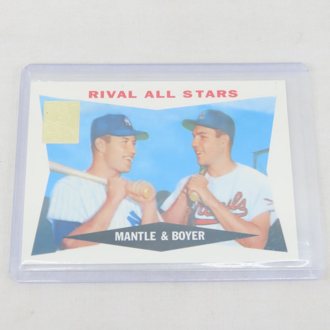 10 Topps Mickey Mantle Insert Cards - 18