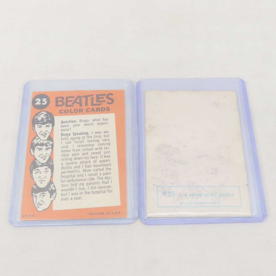 13 1964 Topps Beatles Cards - 17