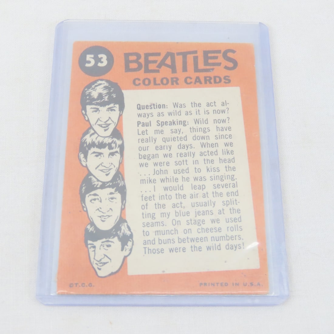 13 1964 Topps Beatles Cards - 5