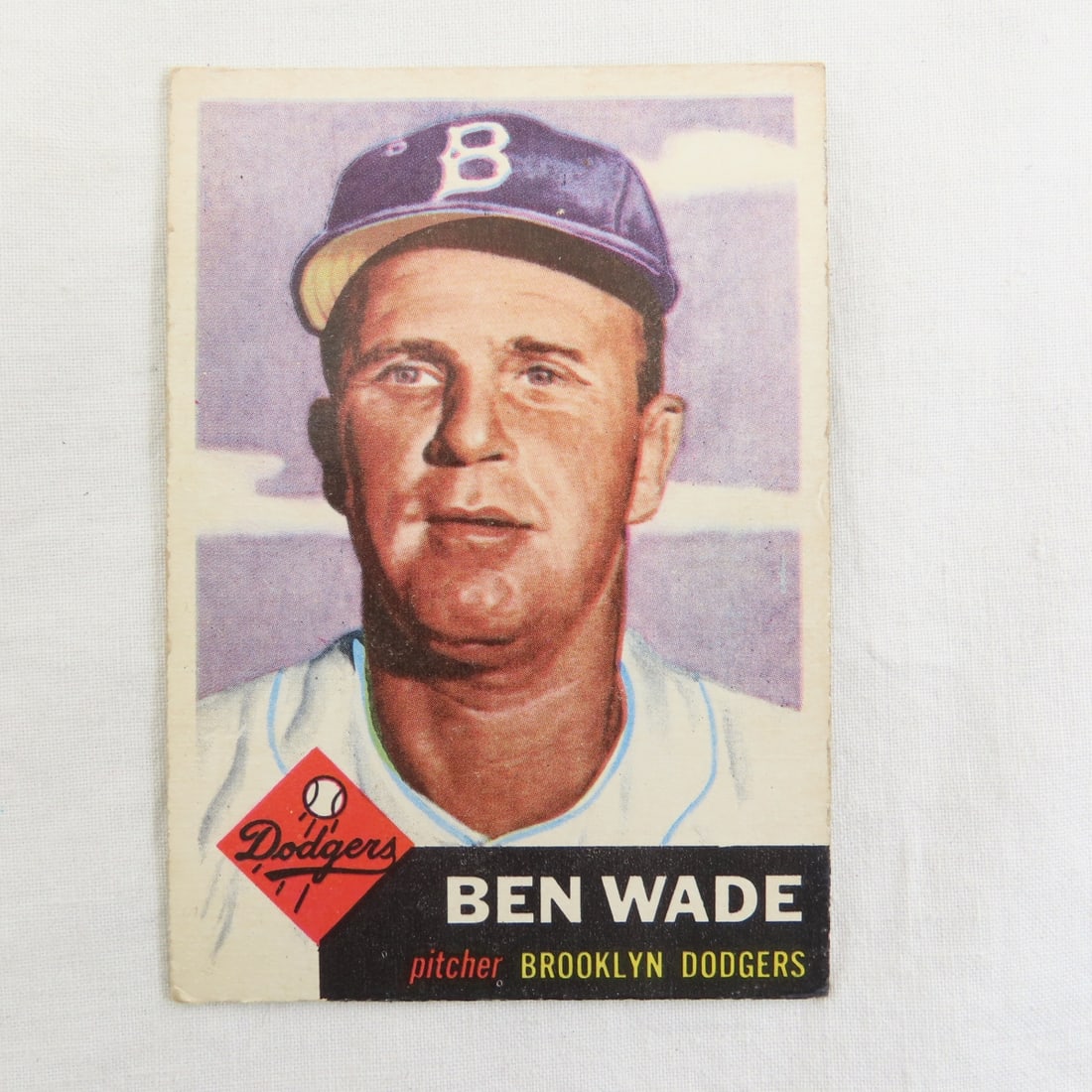 10 Sharp 1953 Topps Baseball Cards - 2