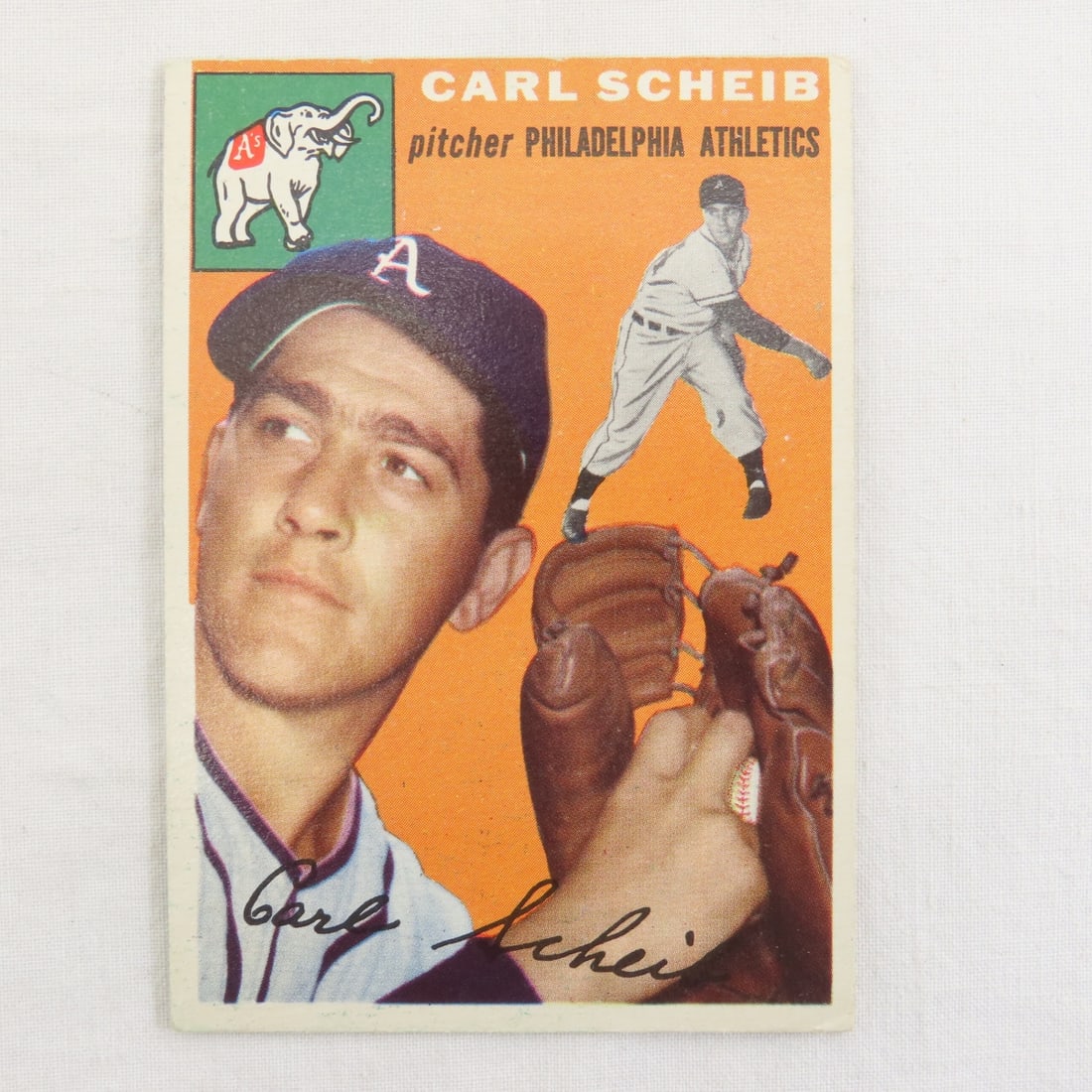 10 Sharp 1954 Topps Baseball Cards - 14