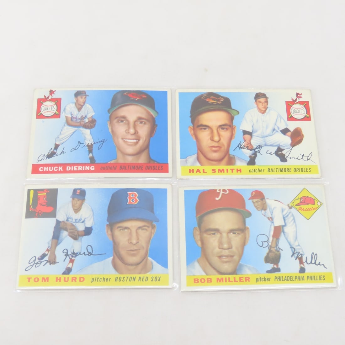 21 Sharp 1955 Topps Baseball Cards - 8