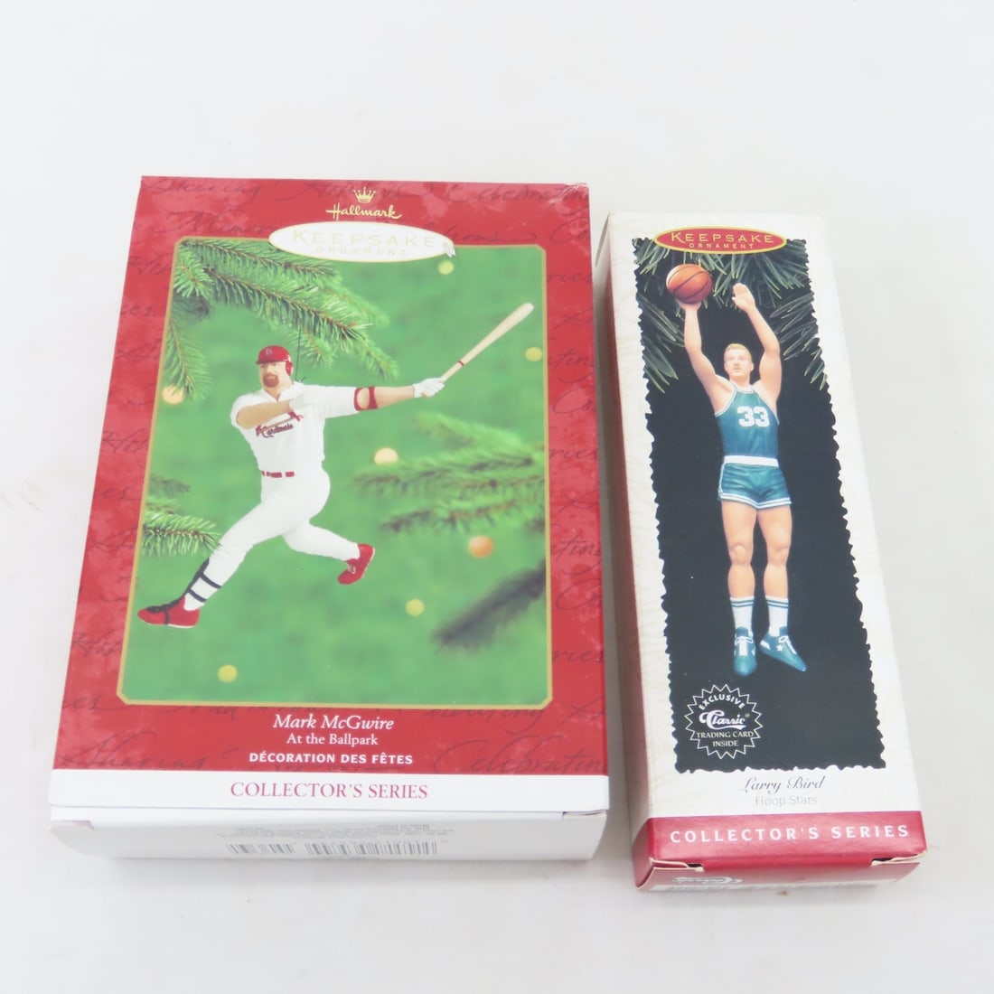 Starting Lineup Sports Figures & Hallmark Ornament - 17
