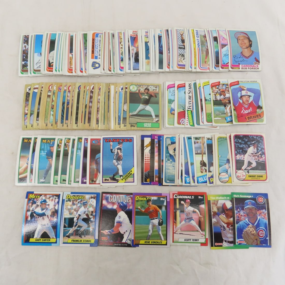 1980, 1982 & Other 1980's Topps Baseball Cards (1 of 10)