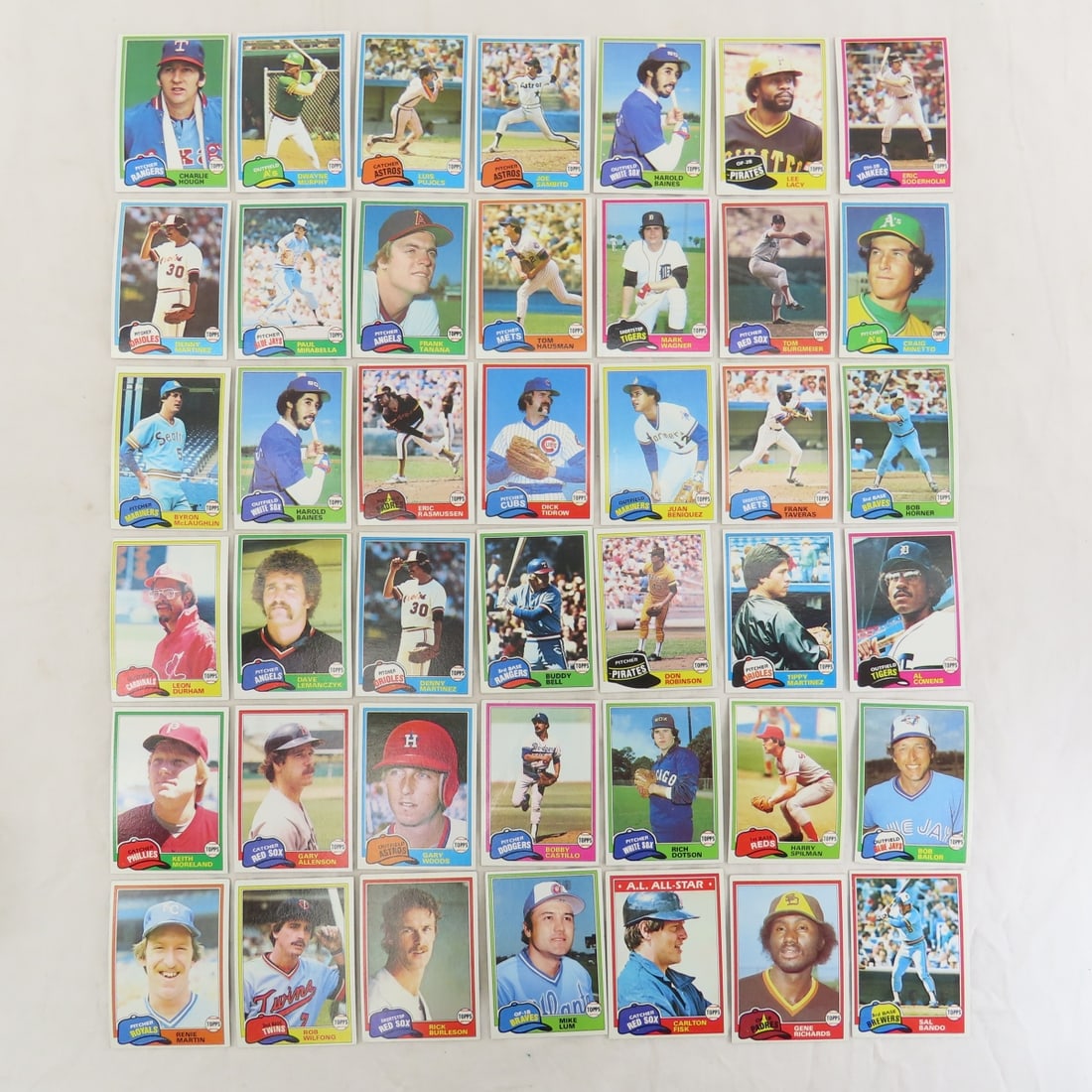 600+ 1981 Topps Baseball Cards - 4
