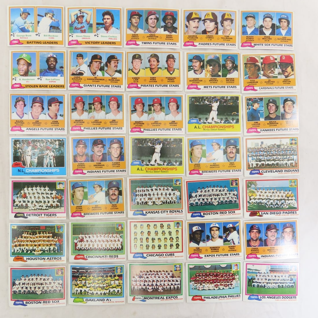 600+ 1981 Topps Baseball Cards - 9