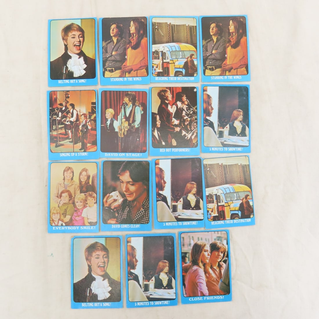 Grease & Other 70-80's Movie & TV Trading Cards - 11