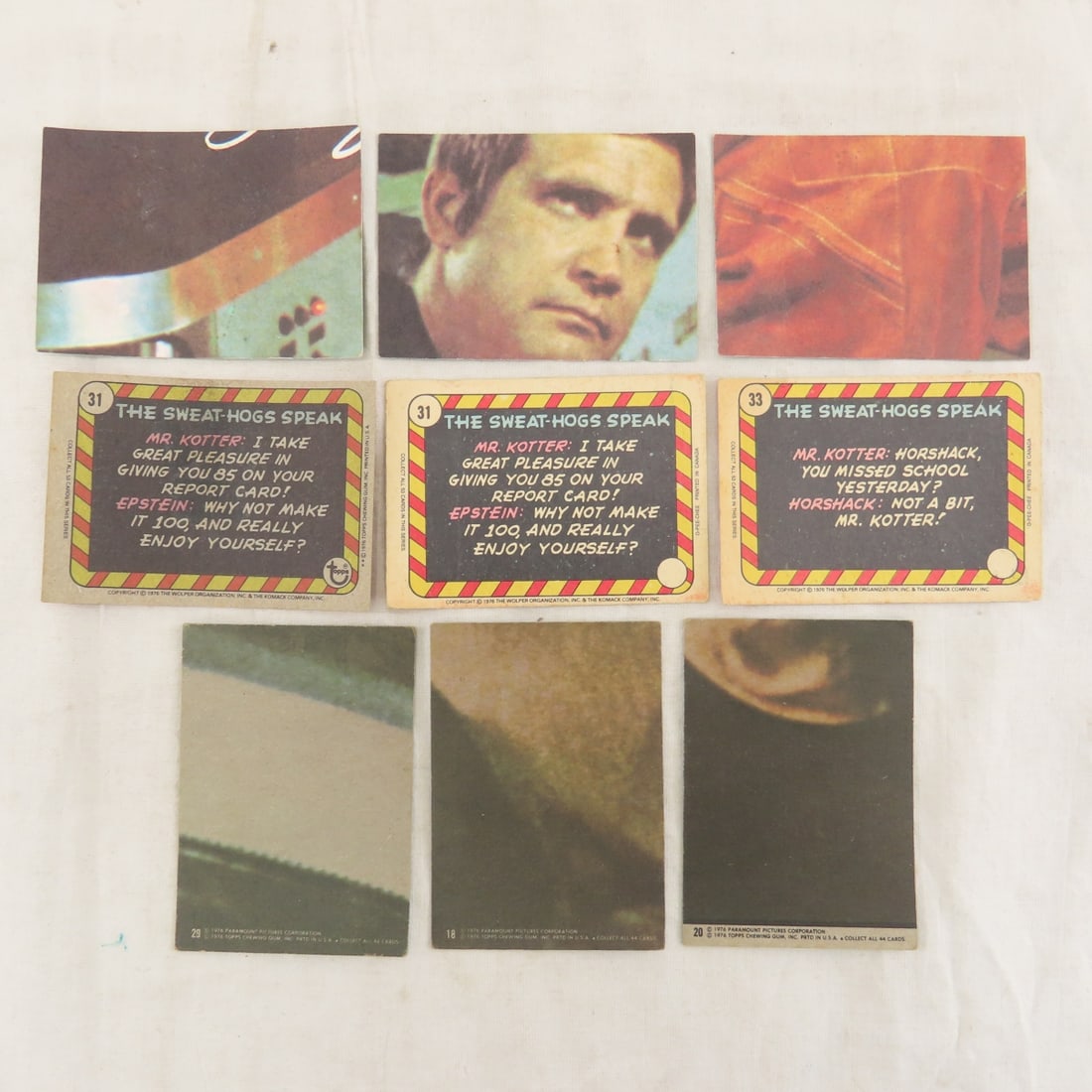 Grease & Other 70-80's Movie & TV Trading Cards - 5