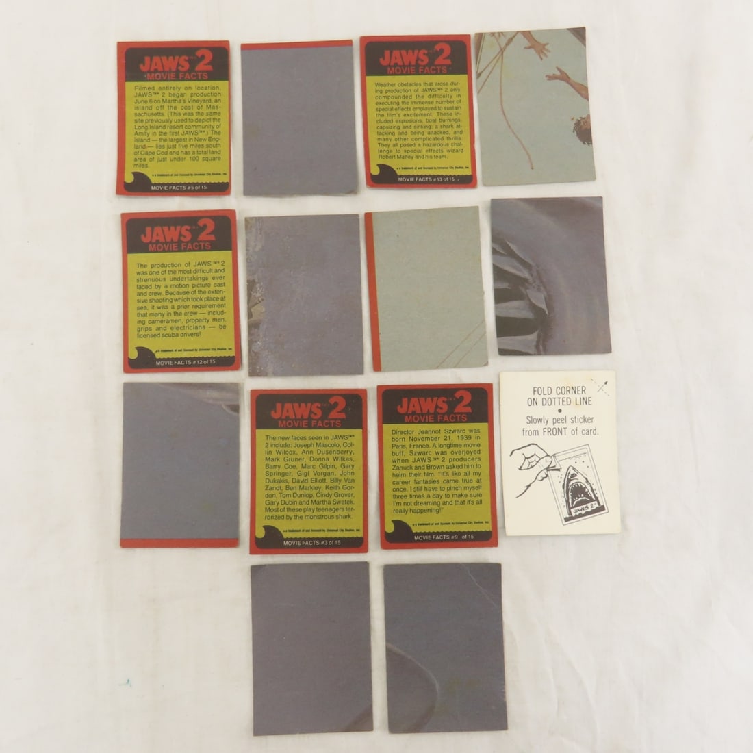 Grease & Other 70-80's Movie & TV Trading Cards - 9