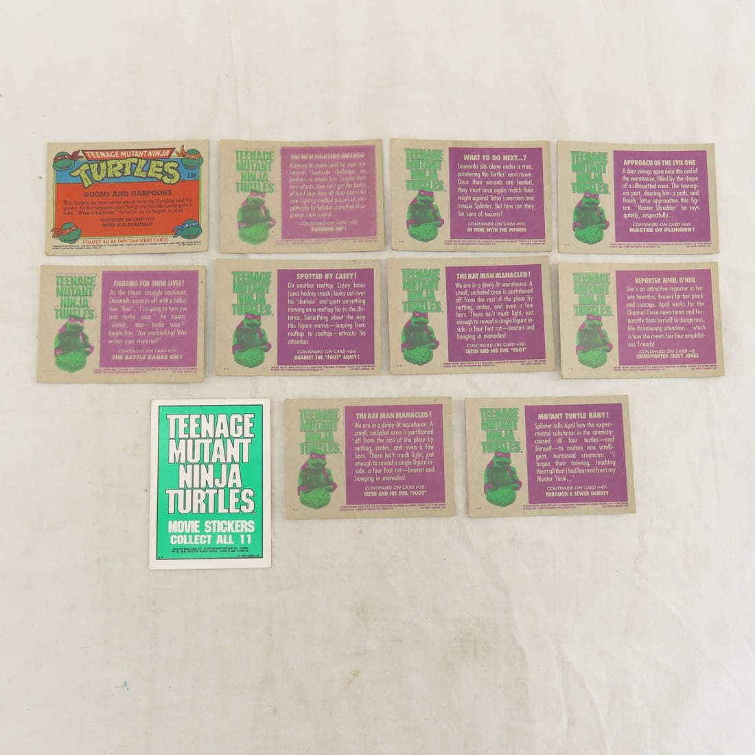 Batman & Other 80-90's Movie & TV Trading Cards - 10