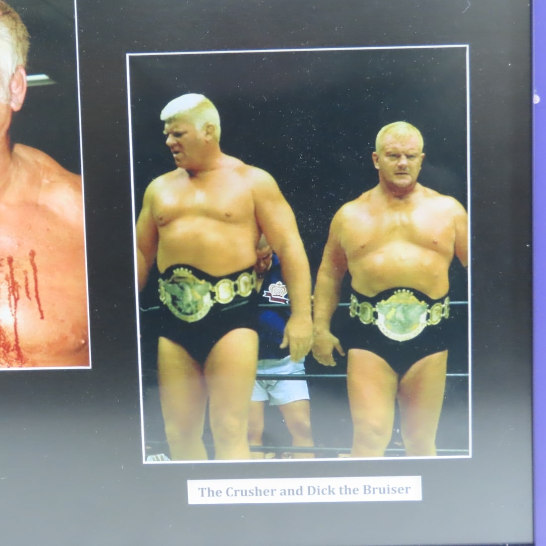 Larry Hennig, Crusher, Bruiser Framed Memorabilia - 4