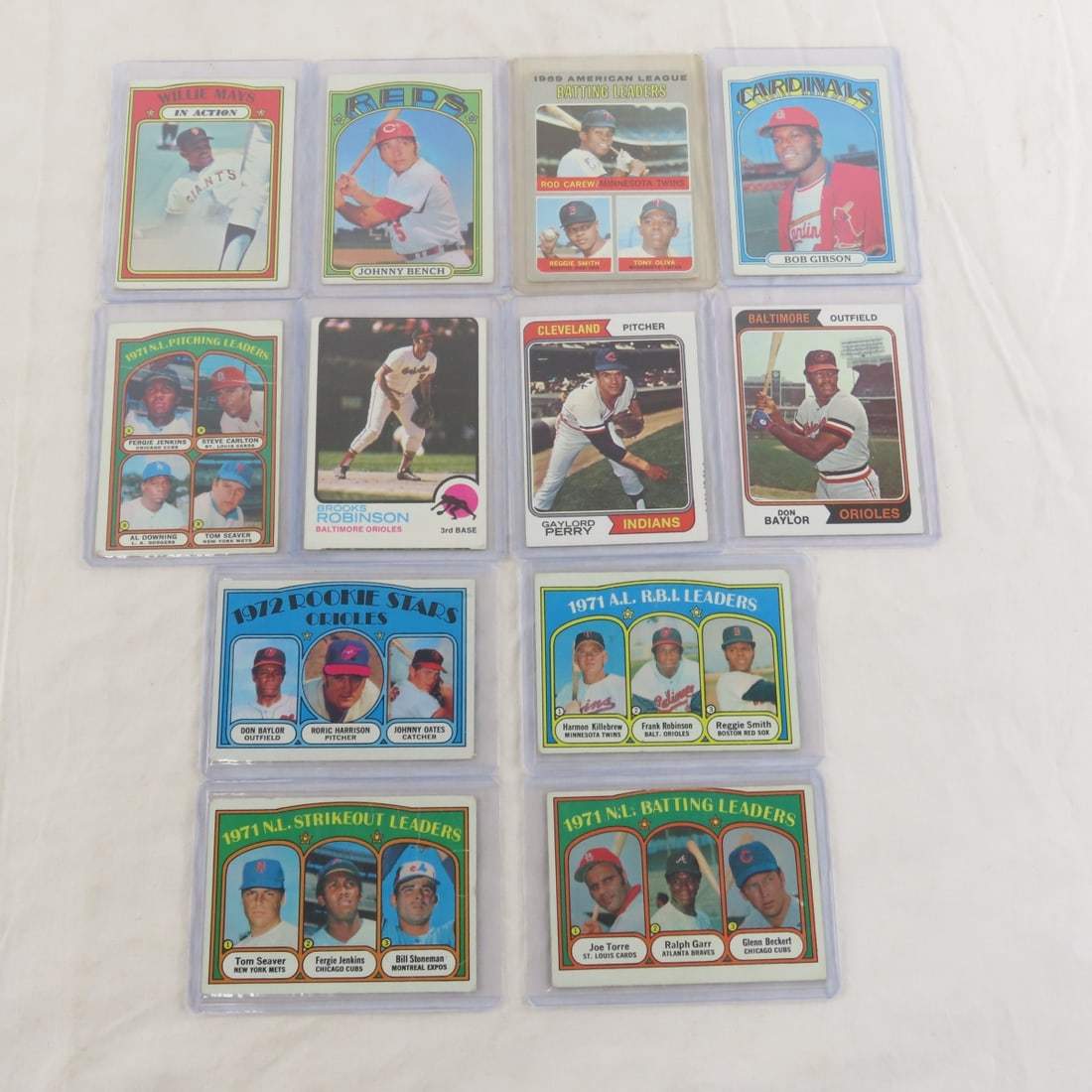 60+ Early 70s star Baseball cards, Willie Mays - 2