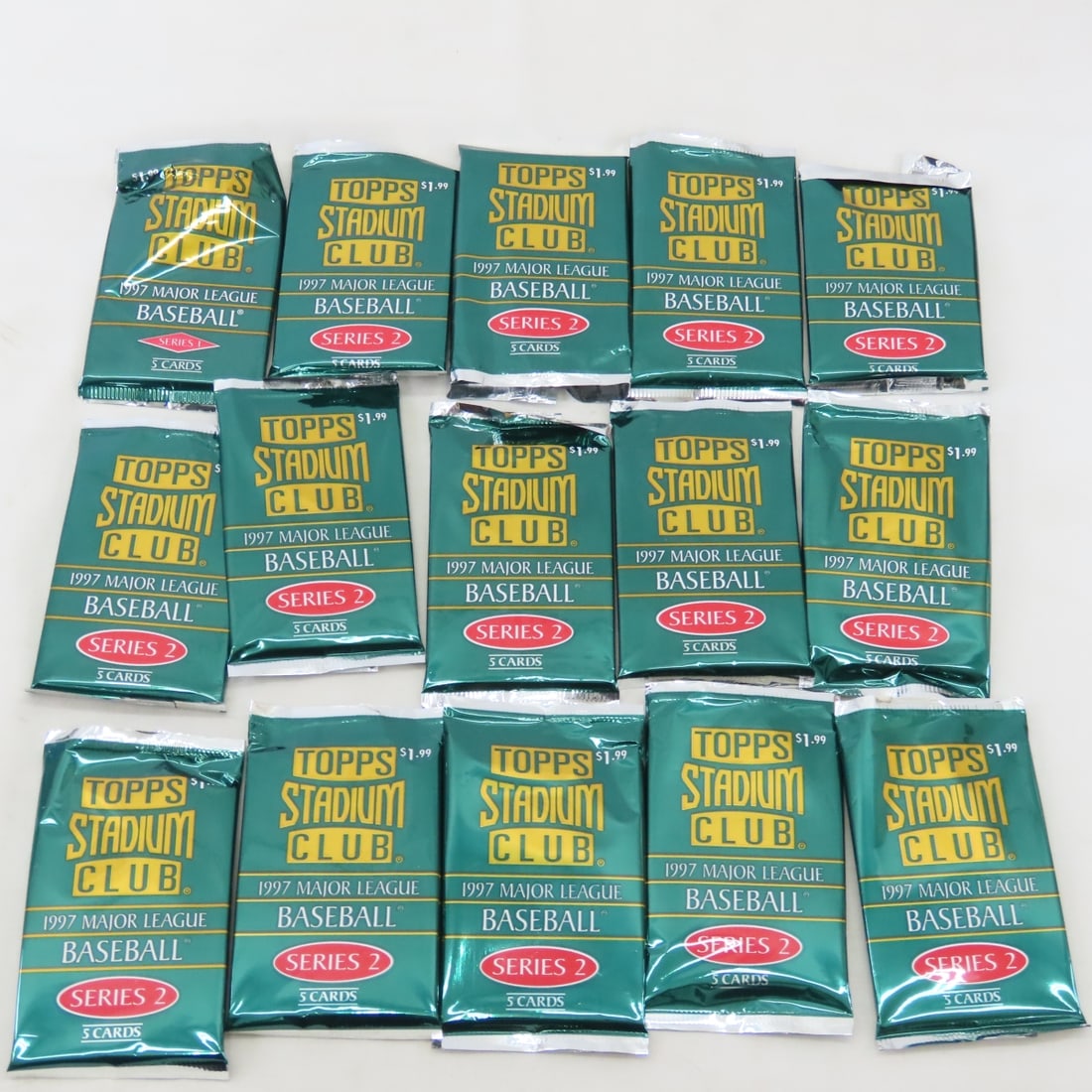 35 Pounds Cut Open 1990's Mixed Sports Card Packs - 3